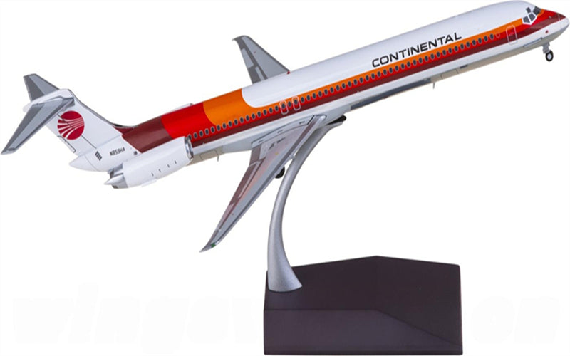 Geminijets Continental Airlines for McDonnell Douglas MD-80 N859HA 1:200 Airplane Pre-built Airliner Model Display
