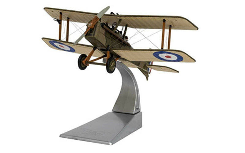 CORGI Royal Aircraft Factory S.E.5a D3511, Major R. S Dallas, CO RAF No.40 Squadron, Bruay Aerodrome, France, May 1918, Top Australian air ace of WWI 1/48 Aircraft Pre-built Model