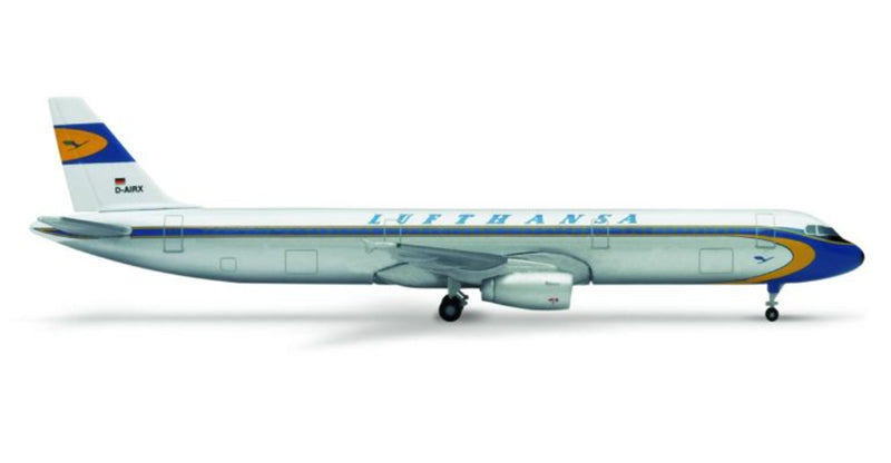 Herpa 1:500 Lufthansa Airbus A321 D-AIRX 50th Anniversary DIECAST Model