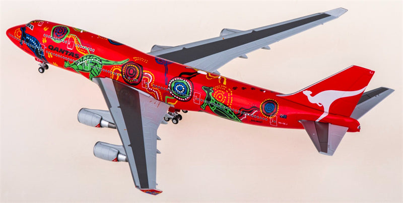 HX Models 1:400 Qantas Boeing 747-400 VH-OEJ Model
