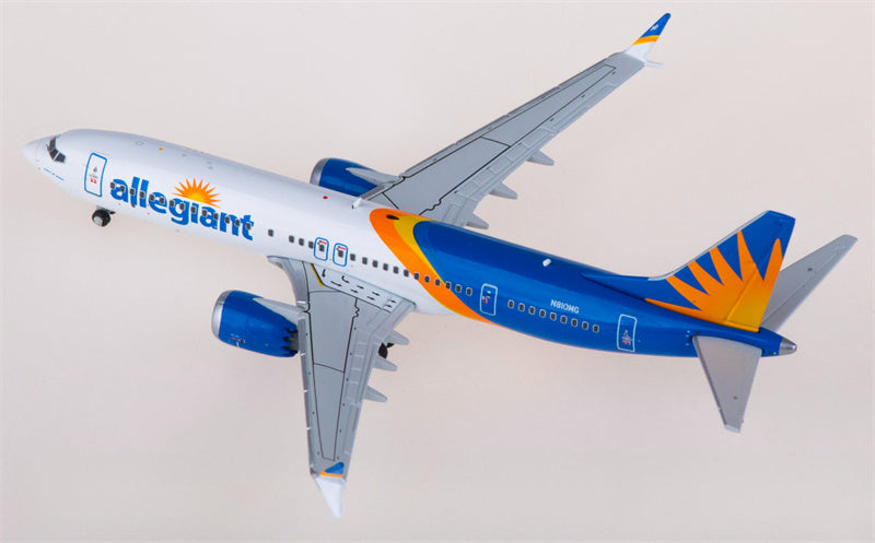 Geminijets Allegiant Boeing 737 MAX 8 N810MG 1:400 Diecast Model view 4
