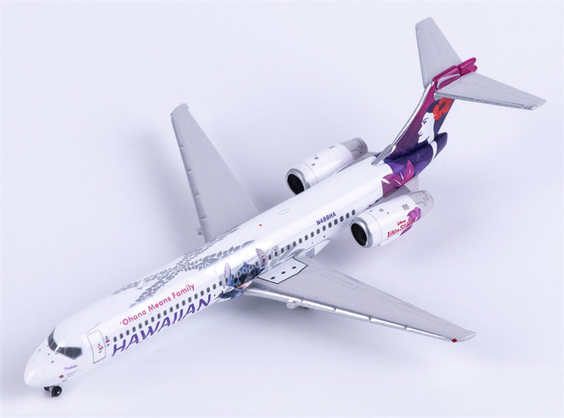 Phoenix 1:400 Hawaiian Airlines Boeing 717 N488HA Diecast Model