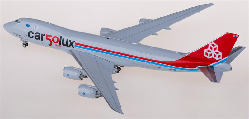 JC Wings Cargolux for Boeing 747-8F LX-VCC 1:400 Airplane Pre-built Airliner Model Display
