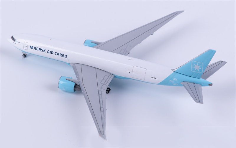 Herpa 1:500 Maersk Air Cargo Boeing 777-200LRF OY-MAC Diecast Model