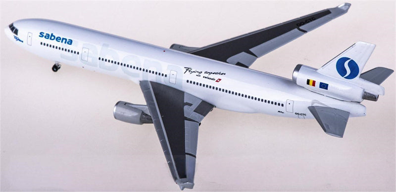 Herpa Sabena for McDonnell Douglas MD-11F OO-CTC 1:500 Airplane Pre-built Airliner Model Display
