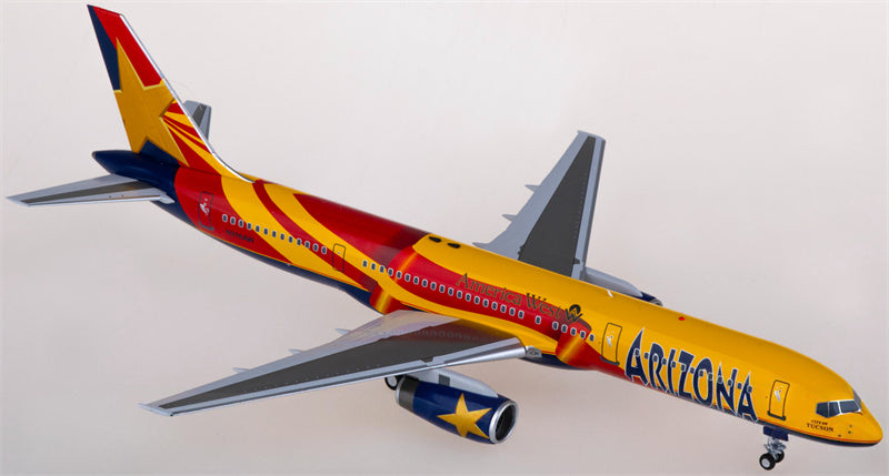 NG Models America West Airlines for Boeing 757-200 N916AW 1:200 Airplane Pre-built Airliner Model Display