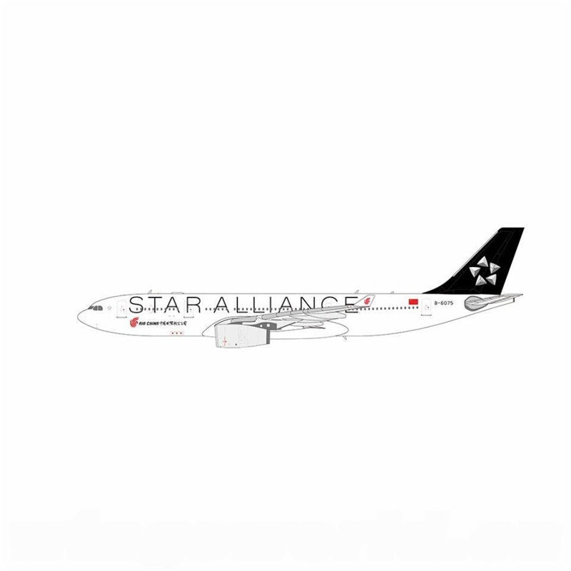 NG Models 1:400 Air China airbus A330-200 B-6075 Diecast Model view 1