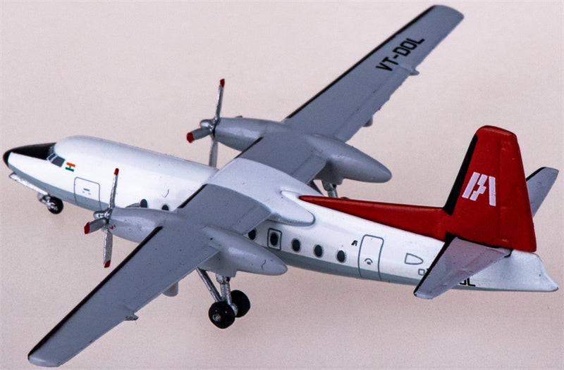 AeroClassics Indian Airlines for Fokker F-27 VT-DOL 1:400 Airplane Pre-built Airliner Model Display