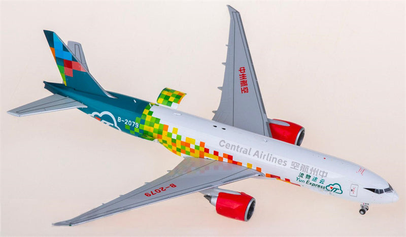 JC Wings 1:400 Central Airlines Boeing 777-200F B-2079 Interactive Model