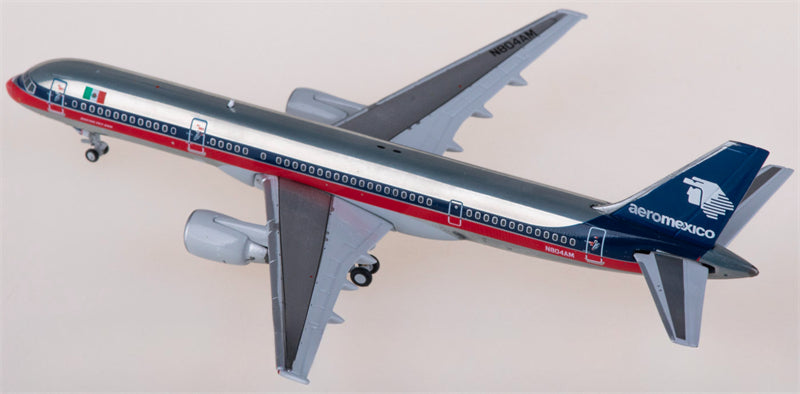 JC Wings Aeromexico for Boeing 757-200 N804AM 1:400 Airplane Pre-built Airliner Model Display