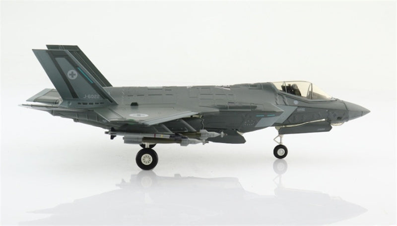 Hobby Master F-35A Ligthning II J-6022 Swiss Air Force 1:72 Airplane Pre-built Model