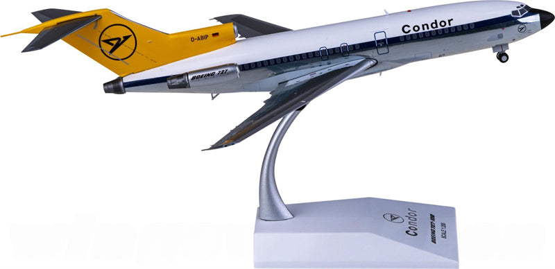 JC Wings Condor for Boeing 727-100 D-ABIP 1:200 Airplane Pre-built Airliner Model Display
