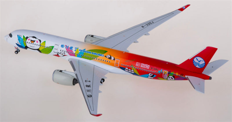 NG Models 1:400 Sichuan Airlines airbus A350-900 B-325J Diecast Model view 4
