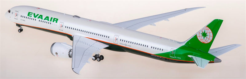 SQ Wings EVA Air for Boeing 787-10 B-17801 1:200 Airplane Pre-built Airliner Model Display