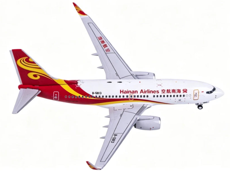 CW Model 1:400 Hainan Airlines Boeing 737-700 B-5813 DIECAST Model
