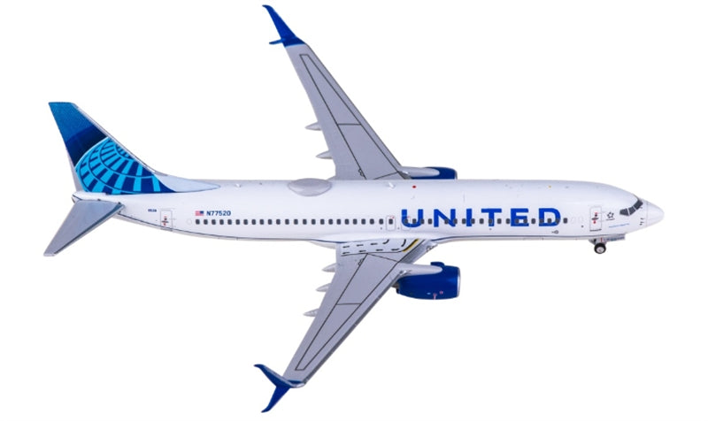 AeroPolaris United Airlines Boeing 737-800 N77520 1:400 Diecast Model view 4