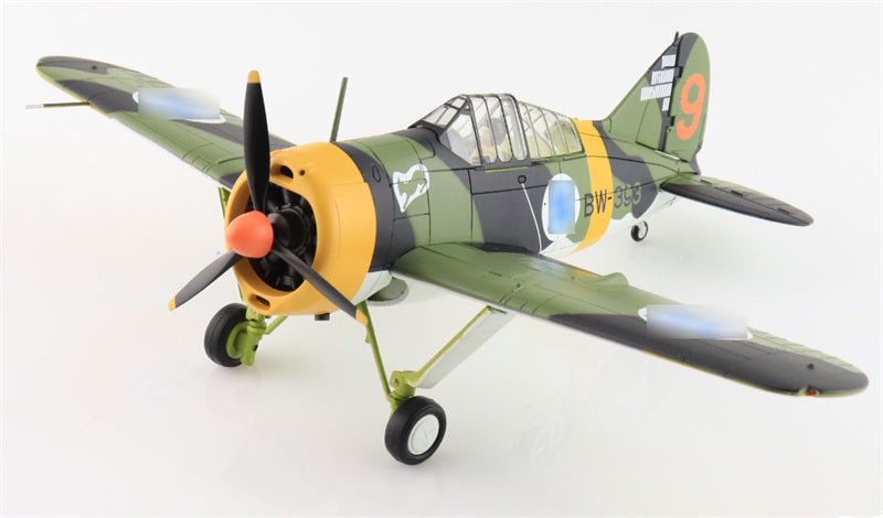 HOBBY MASTER Brewster Model 239 Buffalo BW393 3/LeLv 24 Finnish Air ce March 1944 1:48 Aircraft Pre-built Model