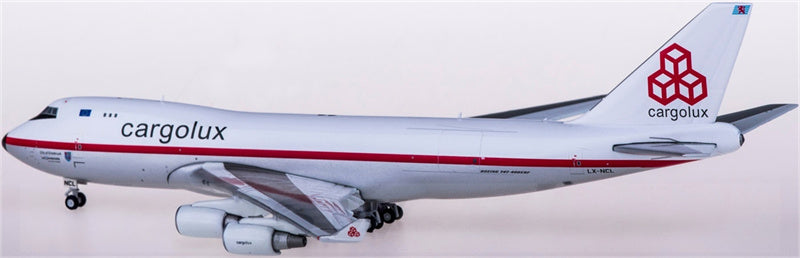 Geminijets Cargolux Boeing 747-400ERF LX-NCL 1:400 Diecast Model view 4