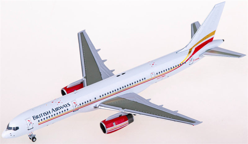 NG Models British Airways for Boeing 757-200 G-OOOB 1:400 Airplane Pre-built Airliner Model Display