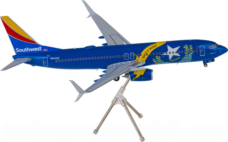 Geminijets Southwest Airlines Boeing 737-800 N8646B 1:200 Diecast Model view 4