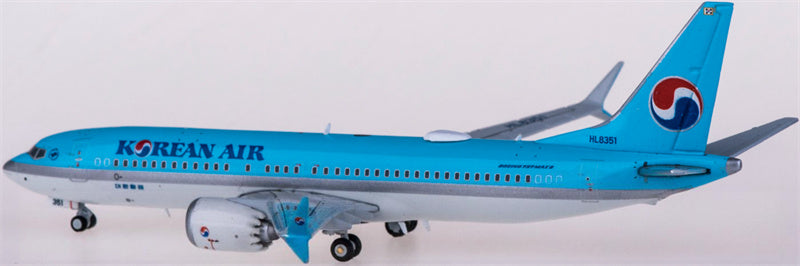 JC Wings Korean Air Boeing 737 MAX 8 HL8351 1:400 Diecast Model view 4