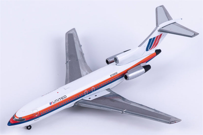 Geminijets 1:400 United Airlines Boeing 727-100 N7001U Diecast Model