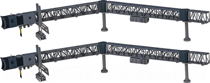 JC Wings Airport Passenger Bridge for Boeing 737 Transparent 1:200 Accessory Pre-built Airliner Model Display