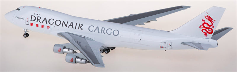 JC Wings Dragonair Cargo Boeing 747-200F B-KAD 1:200 Diecast Model view 2