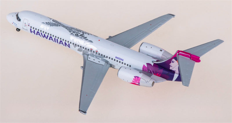Geminijets Hawaiian Airlines Boeing 717 N492HA 1:400 Diecast Model view 3