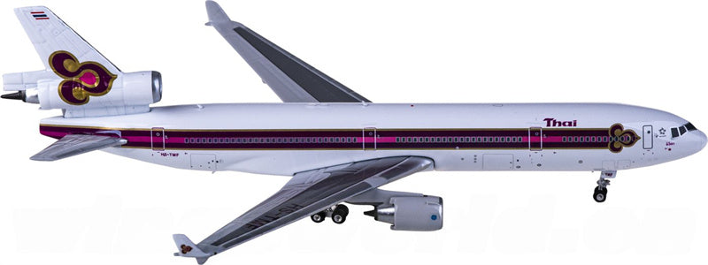 Phoenix Thai Airways for McDonnell Douglas MD-11 HS-TMF 1:400 Airplane Pre-built Airliner Model Display