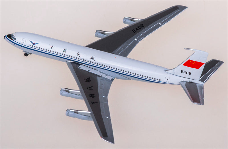Yu ModeL CAAC for Boeing 707-300 2402 1:400 Aircraft Pre-built Model
