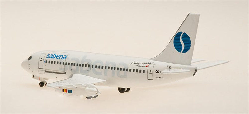 AeroClassics Sabena Boeing 737-200 OO-SDP 1:400 Diecast Model view 3
