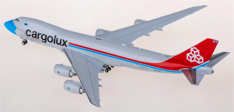 JC Wings Cargolux Boeing 747-8F LX-VCF 1:400 Diecast Model view 2