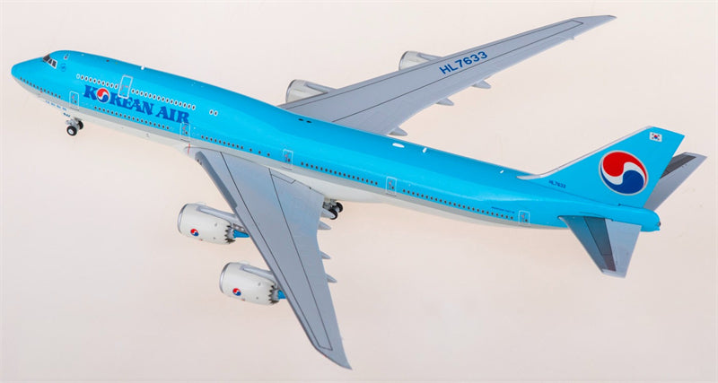 Hxmodels Korean Air for Boeing 747-8 HL7633 1:400 Airplane Pre-built Airliner Model Display