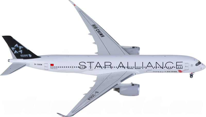 NG Models Air China for Airbus A350-900 B-308M 1:400 Airplane Pre-built Airliner Model Display