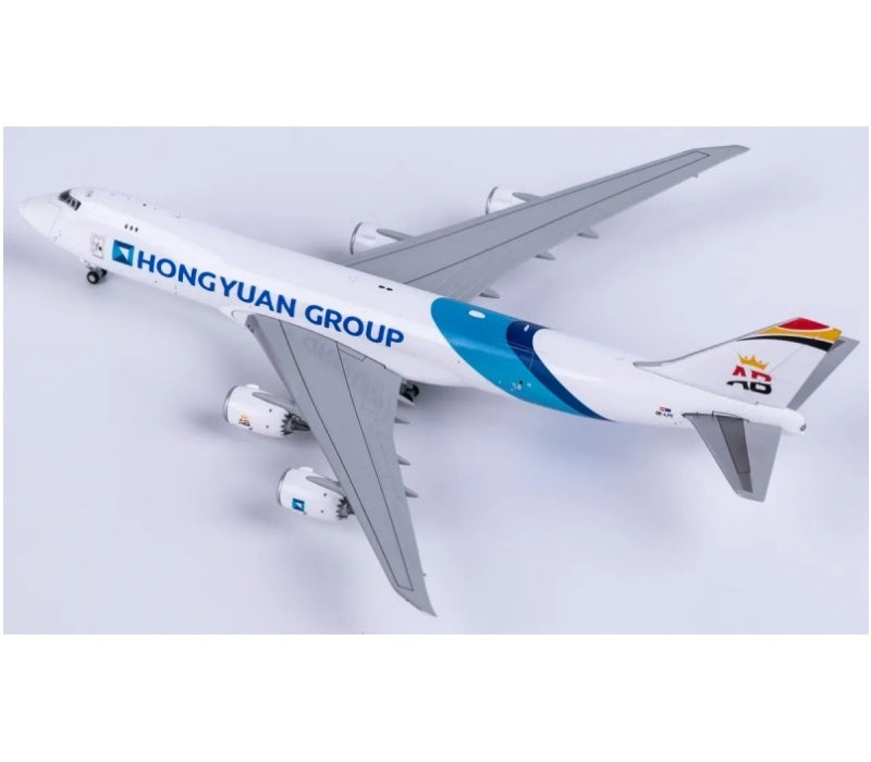 HX Models 1:400 Hongyuan Group Boeing 747-8F OE-LFC DIECAST Model