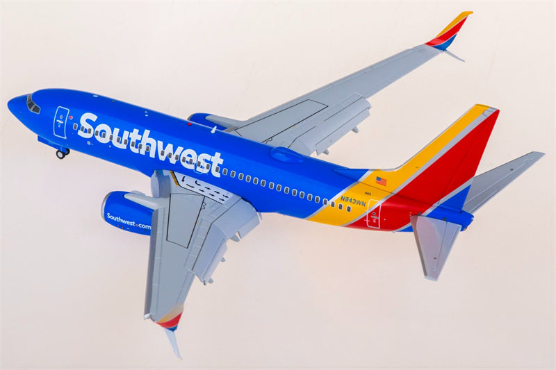 Geminijets Southwest Airlines for Boeing 737-700S N943WN Flaps Down 1:200 Airplane Pre-built Airliner Model Display