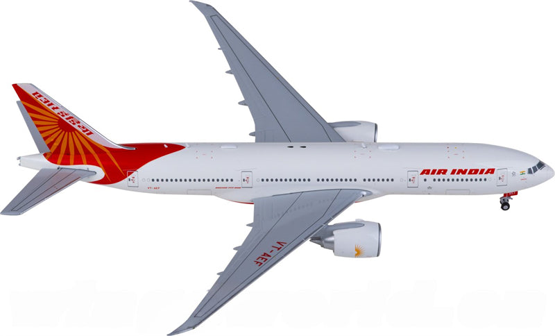 JC Wings Air India Boeing 777-200LR VT-AEF 1:400 Diecast Model view 3