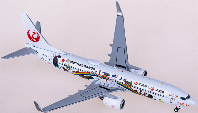 JC Wings Japan Transocean Air Boeing 737-800 JA11RK 1:400 Diecast Model view 4