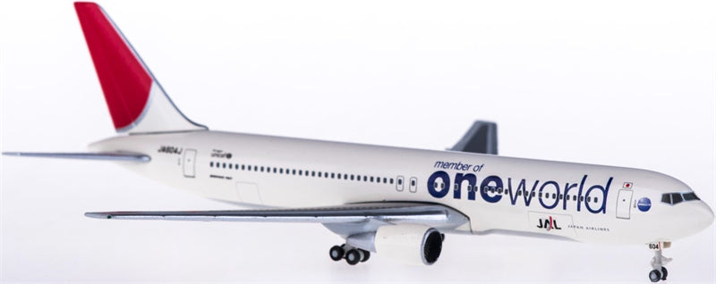 Hogan Japan Airlines Boeing 767-300ER JA604J Oneworld 1:500 Diecast Model view 3