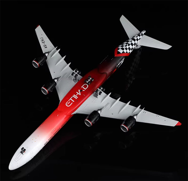SQ Wings Etihad Airways Airbus A340-600 A6-EHJ 2015 1:200 Aircraft Model