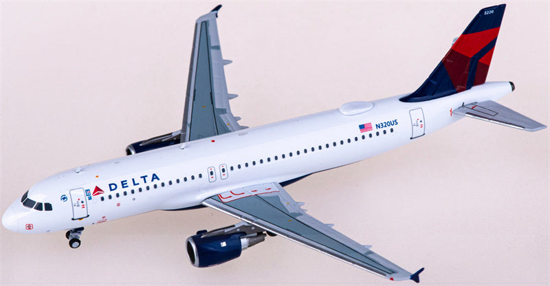 NG Models Delta Air Lines Airbus A320 N320US 1:400 Diecast Model view 4
