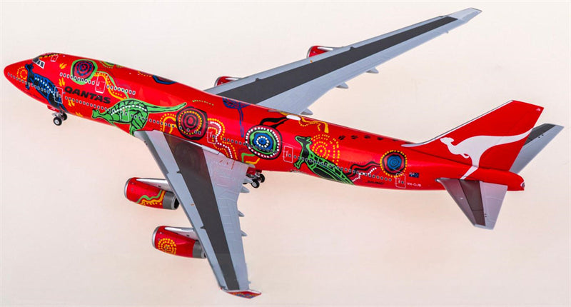 HX Models 1:400 Qantas Boeing 747-400 VH-OJB Model