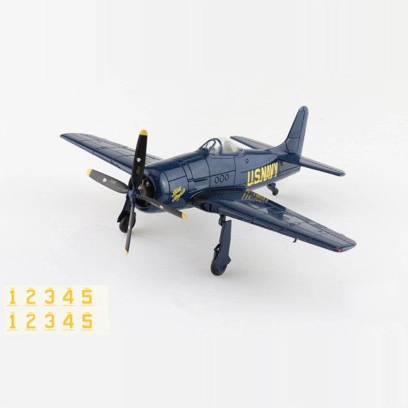 SkyMax US Navy F8F-1B Blue Angels 1:72 Model 1946 with decals for 1 to 5 airplanes