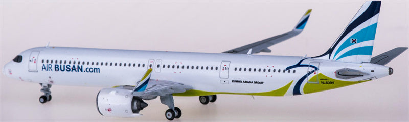 JC Wings Air Busan for Airbus A321neo HL8394 1:400 Airplane Pre-built Airliner Model Display