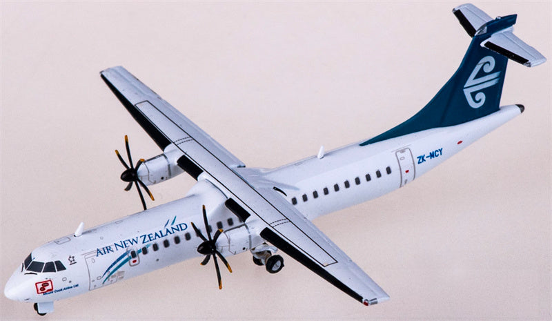 JC Wings Air New Zealand for ATR-72 ZK-MCY 1:400 Airplane Pre-built Airliner Model Display