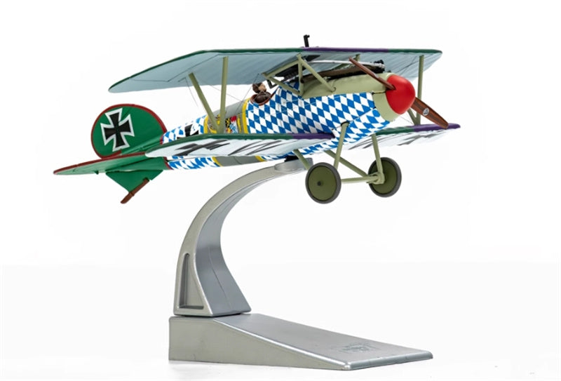 CORGI Albatros D.V fighter aircraft flown by Leutnant R. Wolf Jasta 5 Boistrancourt Aerodrome France Summer 1917 1:48 Airplane Pre-built Model