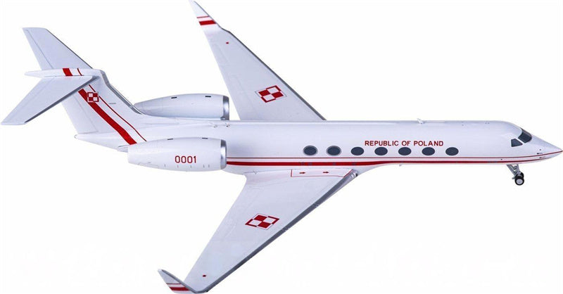 NG Models Polish Air Force for Gulfstream G550 0001 1:200 Airplane Pre-built Airliner Model Display