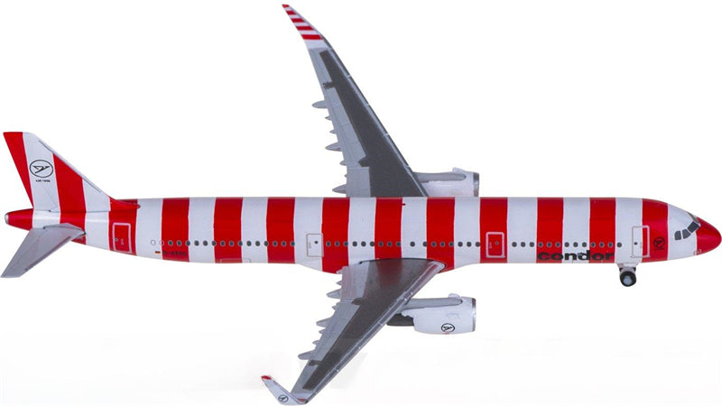 Herpa Condor for Airbus A321 D-ATCG 1:500 Airplane Pre-built Airliner Model Display