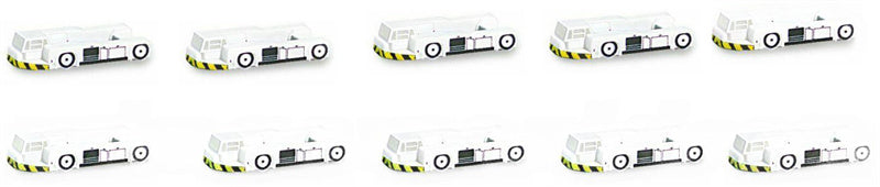 Herpa 10 airplane towing tractors 1:500 Airplane Pre-built Airliner Model Display